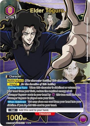 Elder Toguro (SR*) — UE13BT: Yu Yu Hakusho: Ghost Files