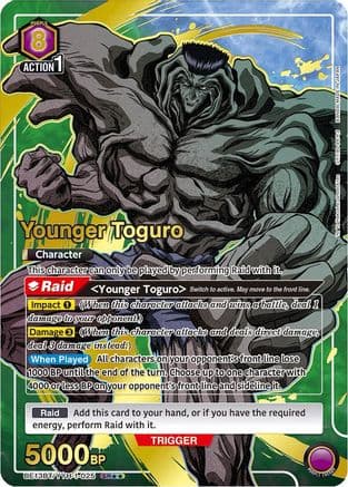 Younger Toguro (025) (SR**) — UE13BT: Yu Yu Hakusho: Ghost Files