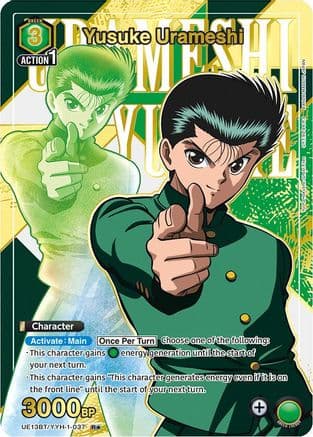 Yusuke Urameshi (037) (R*) — UE13BT: Yu Yu Hakusho: Ghost Files