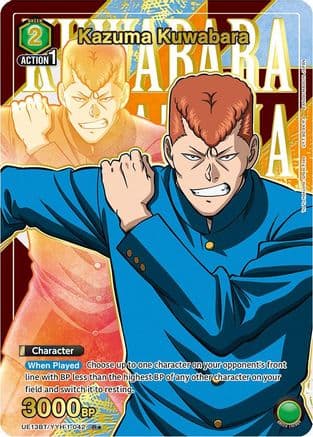 Kazuma Kuwabara (042) (R*) — UE13BT: Yu Yu Hakusho: Ghost Files