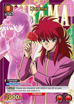 Kurama (072) (R*) — UE13BT: Yu Yu Hakusho: Ghost Files