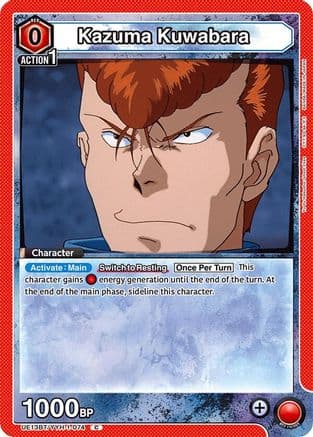 Kazuma Kuwabara (074) — UE13BT: Yu Yu Hakusho: Ghost Files