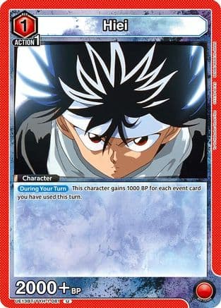 Hiei (081) — UE13BT: Yu Yu Hakusho: Ghost Files