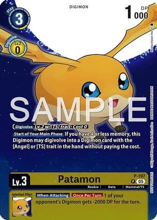 Patamon (Digimon Story: Time Stranger Promo Pack) — Digimon Promotion Cards