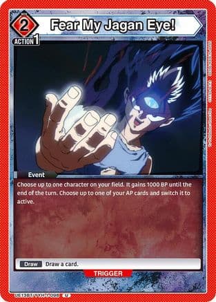 Fear My Jagan Eye! — UE13BT: Yu Yu Hakusho: Ghost Files