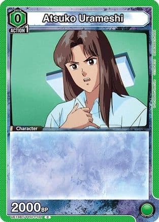 Atsuko Urameshi — UE13BT: Yu Yu Hakusho: Ghost Files Union Arena card by BANDAI MADE IN JAPAN
