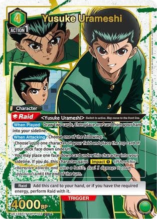 Yusuke Urameshi (103) (SR*) — UE13BT: Yu Yu Hakusho: Ghost Files