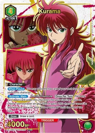 Kurama (104) (SR*) — UE13BT: Yu Yu Hakusho: Ghost Files