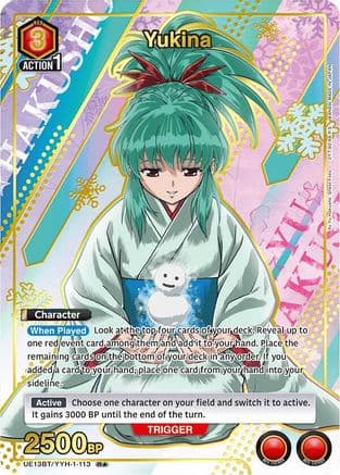 Yukina (113) (R*) — UE13BT: Yu Yu Hakusho: Ghost Files