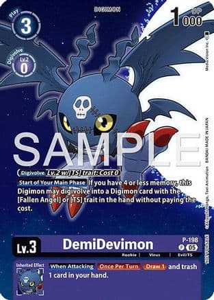 DemiDevimon (Digimon Story: Time Stranger Promo Pack) — Digimon Promotion Cards