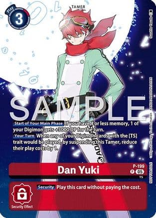 Dan Yuki (Digimon Story: Time Stranger Promo Pack) — Digimon Promotion Cards