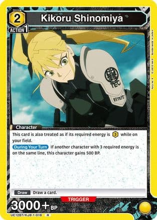 Kikoru Shinomiya (018) — UE12BT: Kaiju No. 8