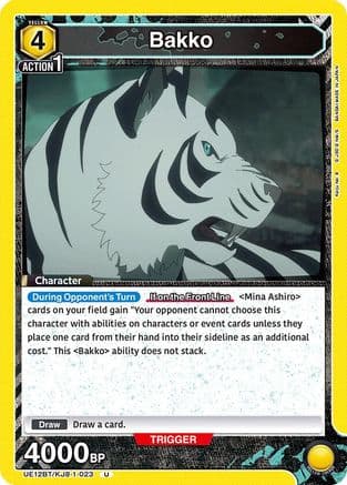Bakko (023) — UE12BT: Kaiju No. 8