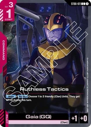 Ruthless Tactics — Starter Deck 06: Clan Unity