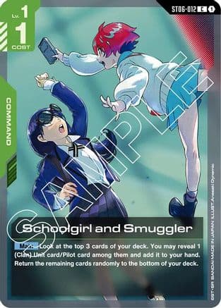 Schoolgirl and Smuggler — Starter Deck 06: Clan Unity