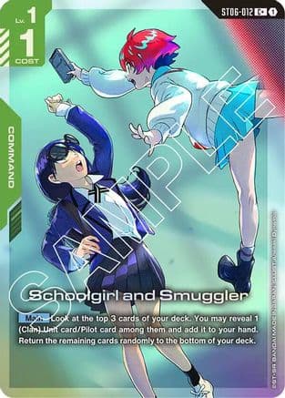 Schoolgirl and Smuggler (C+) — Starter Deck 06: Clan Unity