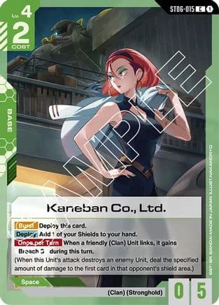 Kaneban Co., Ltd. — Starter Deck 06: Clan Unity