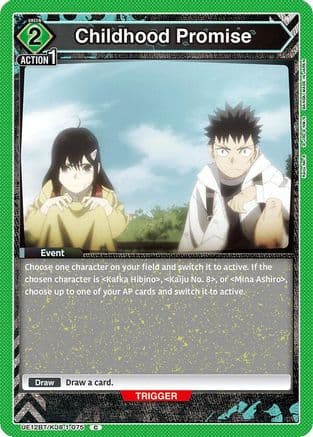 Childhood Promise — UE12BT: Kaiju No. 8