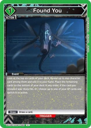 Found You — UE12BT: Kaiju No. 8
