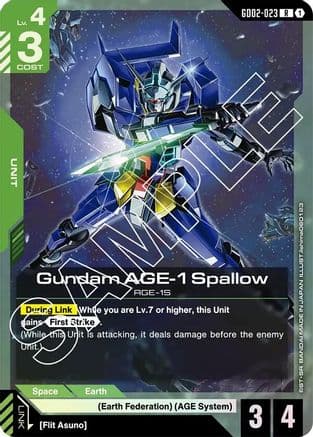 Gundam AGE-1 Spallow — Dual Impact