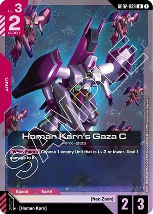 Haman Karn's Gaza C — Dual Impact
