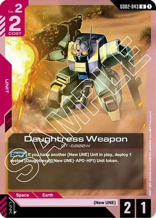 Daughtress Weapon — Dual Impact