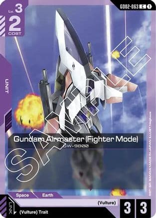 Gundam Airmaster (Fighter Mode) — Dual Impact