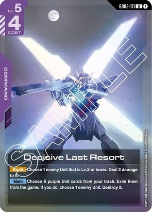Decisive Last Resort — Dual Impact