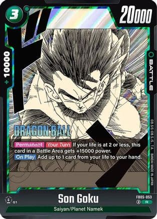 Son Goku - FB05-053 — Manga Booster 02