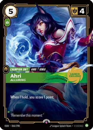 Ahri - Alluring (Launch Exclusive)