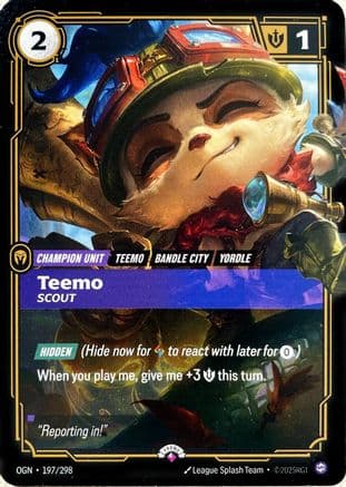 Teemo - Scout — Riftbound Promotional Cards