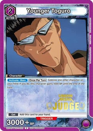 Younger Toguro (023) (Judge Pack) — Union Arena Promotion Cards