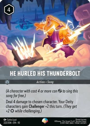 He Hurled His Thunderbolt (Epic) — Whispers in the Well