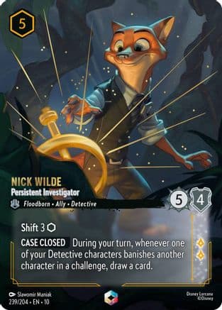Nick Wilde - Persistent Investigator (Enchanted) — Whispers in the Well