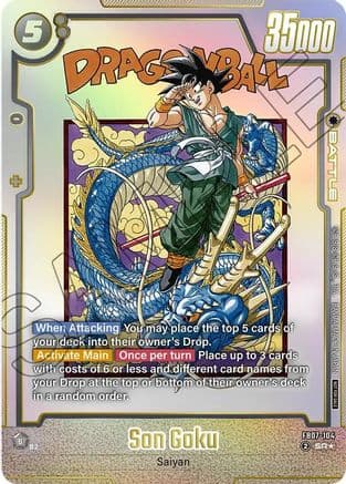 Son Goku - FB07-104 — Tournament and Championship Promos