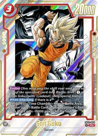 Son Goku - SB02-004 (Alternate Art) — Manga Booster 02