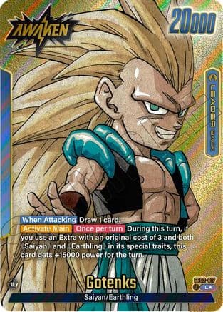 Gotenks - SB02-017 (Gold) — Manga Booster 02