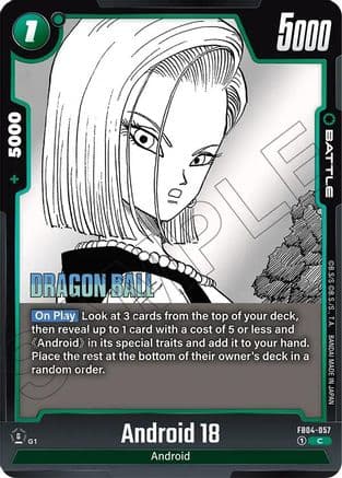 Android 18 — Manga Booster 02