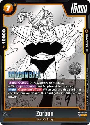 Zarbon - FB05-074 — Manga Booster 02