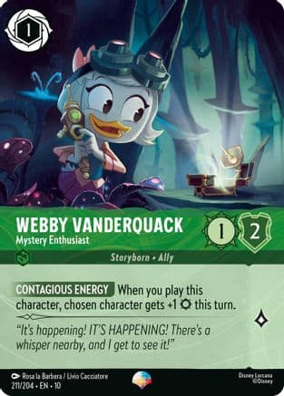 Webby Vanderquack - Mystery Enthusiast (Epic) — Whispers in the Well