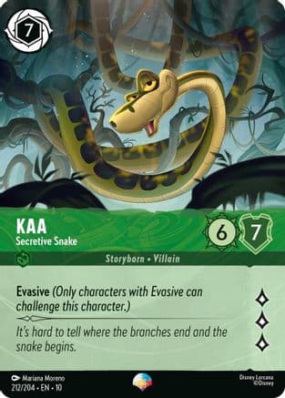 Kaa - Secretive Snake (Epic) — Whispers in the Well
