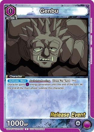 Genbu — UE13BT: Yu Yu Hakusho: Ghost Files Release Event Cards