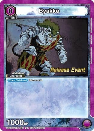 Byakko — UE13BT: Yu Yu Hakusho: Ghost Files Release Event Cards