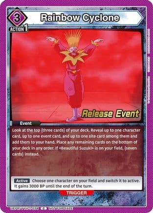 Rainbow Cyclone — UE13BT: Yu Yu Hakusho: Ghost Files Release Event Cards