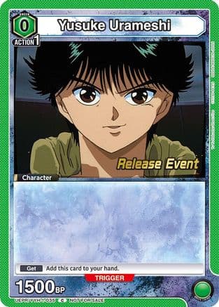 Yusuke Urameshi (035) — UE13BT: Yu Yu Hakusho: Ghost Files Release Event Cards