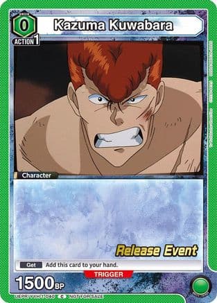Kazuma Kuwabara (040) — UE13BT: Yu Yu Hakusho: Ghost Files Release Event Cards