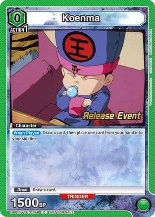 Koenma (048) — UE13BT: Yu Yu Hakusho: Ghost Files Release Event Cards