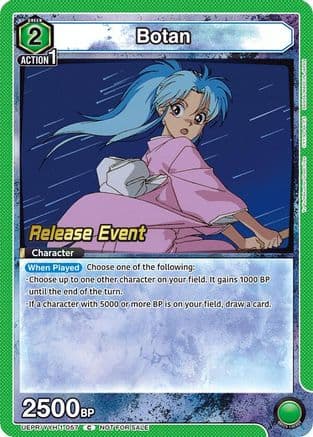 Botan (057) — UE13BT: Yu Yu Hakusho: Ghost Files Release Event Cards