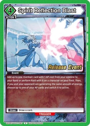 Spirit Reflection Blast — UE13BT: Yu Yu Hakusho: Ghost Files Release Event Cards