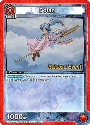 Botan (084) — UE13BT: Yu Yu Hakusho: Ghost Files Release Event Cards